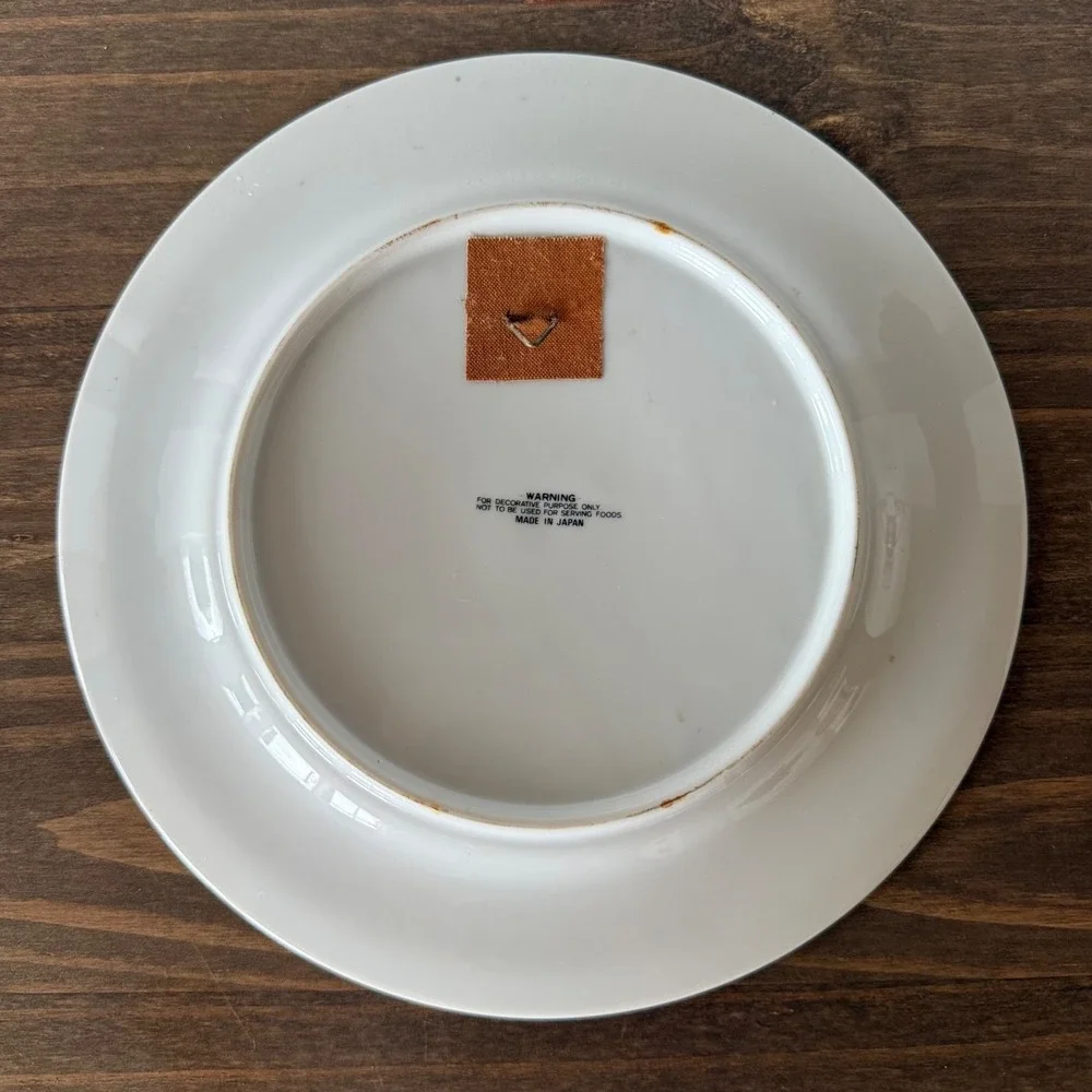 Vintage Washington DC Capitol Decorative Plate Made in Japan Souvenir Wall Decor